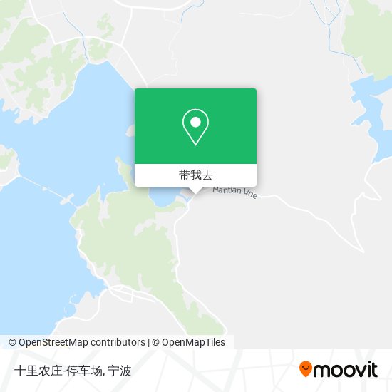 十里农庄-停车场地图