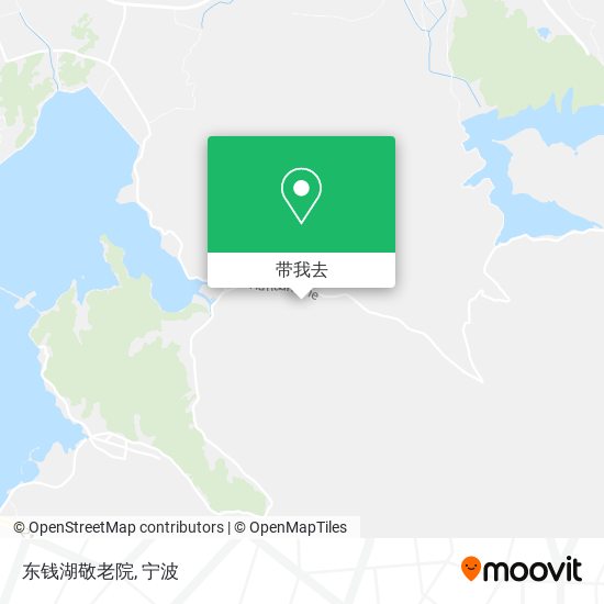 东钱湖敬老院地图
