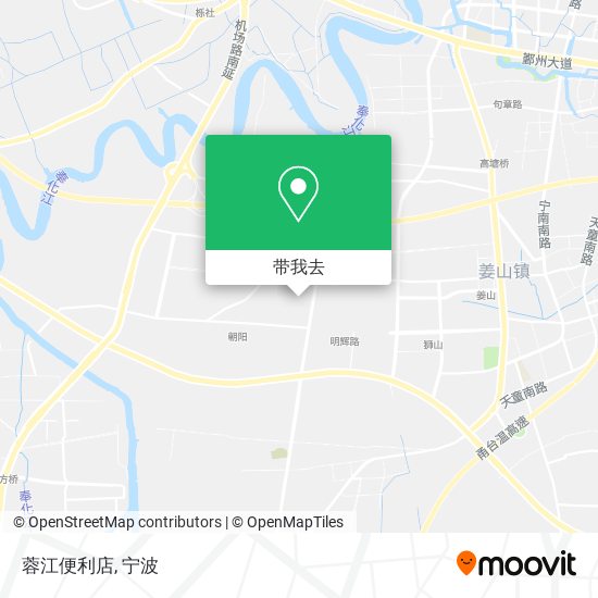 蓉江便利店地图
