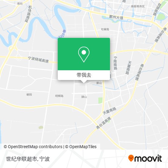 世纪华联超市地图