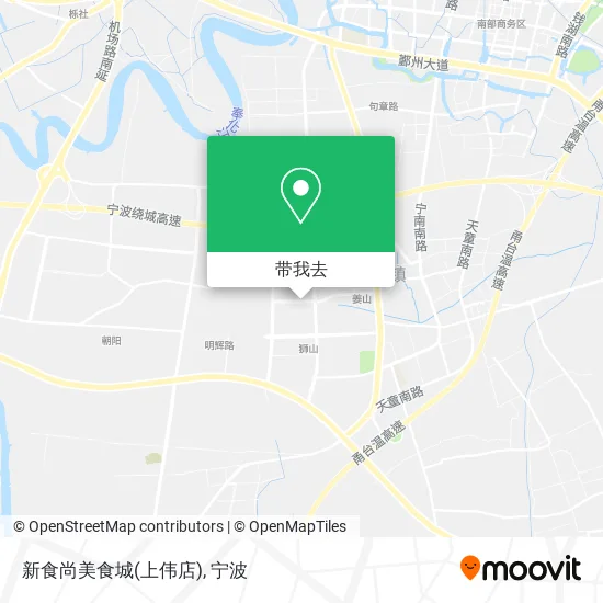 新食尚美食城(上伟店)地图