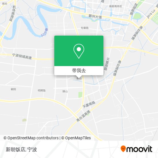 新朝饭店地图