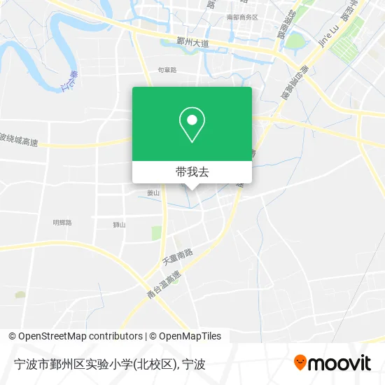 宁波市鄞州区实验小学(北校区)地图