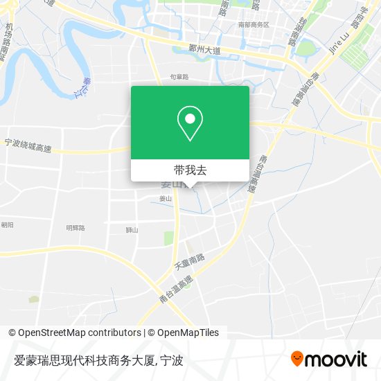爱蒙瑞思现代科技商务大厦地图
