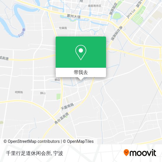 千里行足道休闲会所地图
