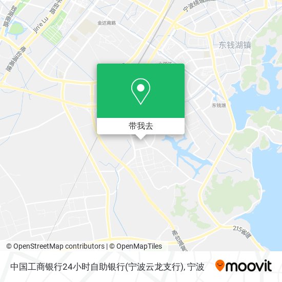 中国工商银行24小时自助银行(宁波云龙支行)地图