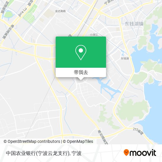 中国农业银行(宁波云龙支行)地图