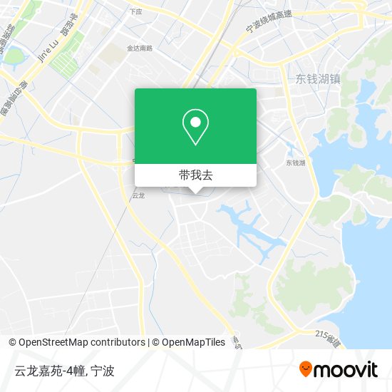 云龙嘉苑-4幢地图