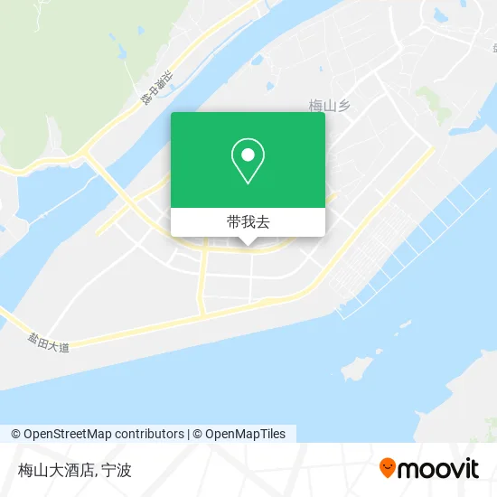 梅山大酒店地图
