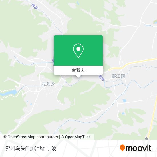 鄞州乌头门加油站地图