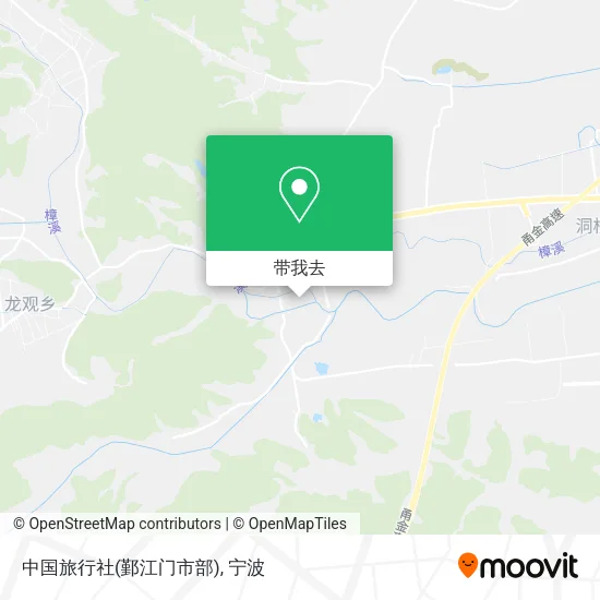 中国旅行社(鄞江门市部)地图