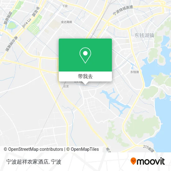 宁波超祥农家酒店地图