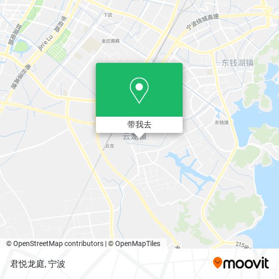 君悦龙庭地图