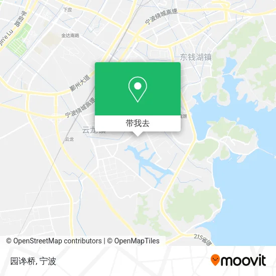 园谗桥地图