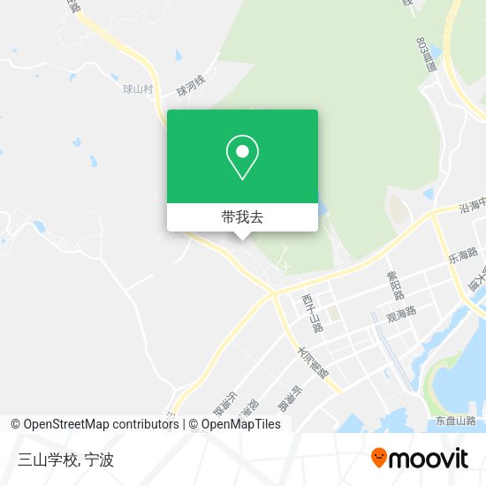 三山学校地图