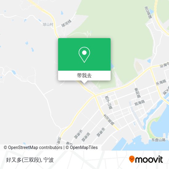 好又多(三双段)地图