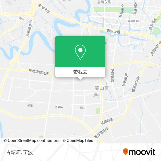 古塘庙地图
