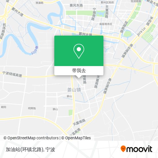 加油站(环镇北路)地图