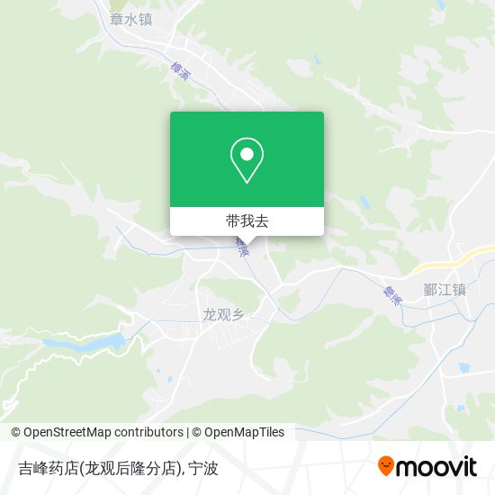 吉峰药店(龙观后隆分店)地图
