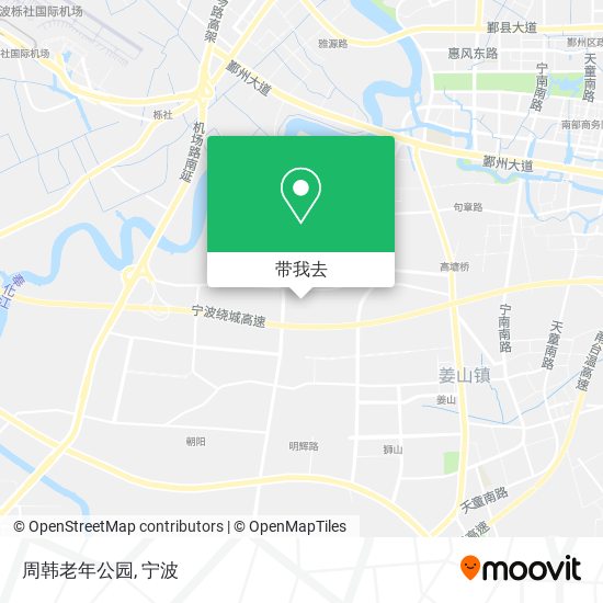 周韩老年公园地图