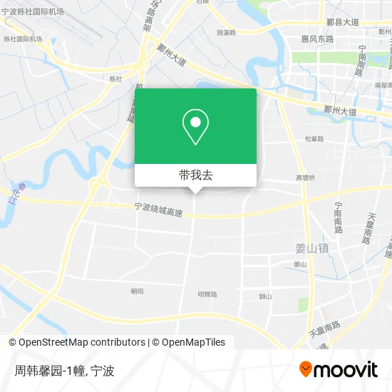 周韩馨园-1幢地图