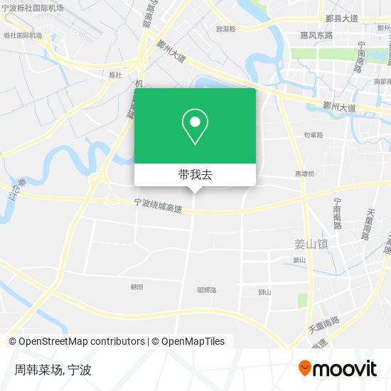 周韩菜场地图