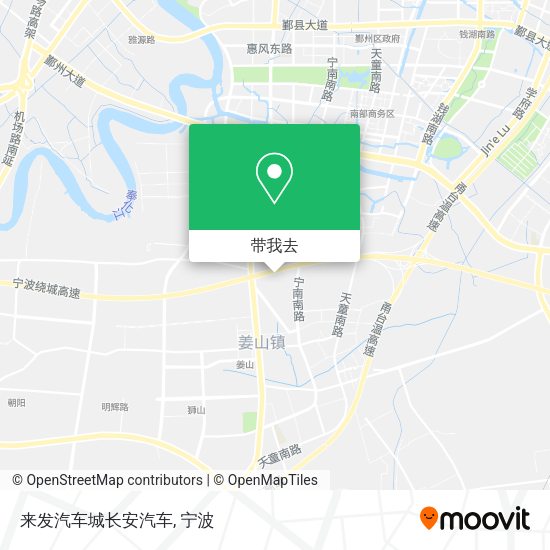 来发汽车城长安汽车地图
