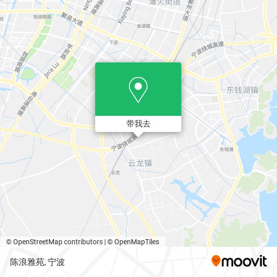 陈浪雅苑地图