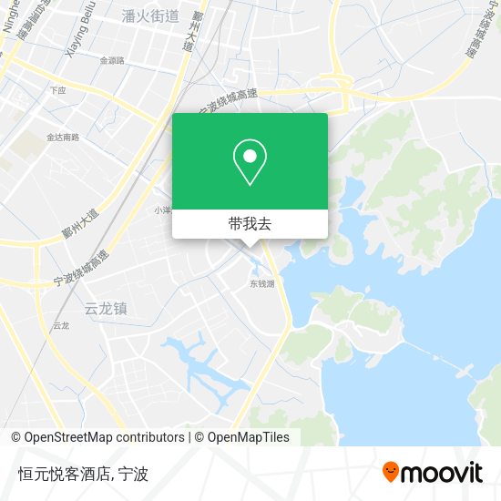 恒元悦客酒店地图