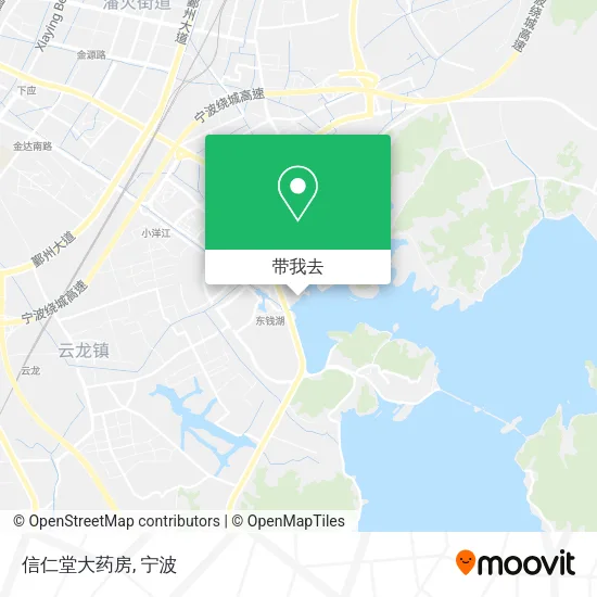 信仁堂大药房地图