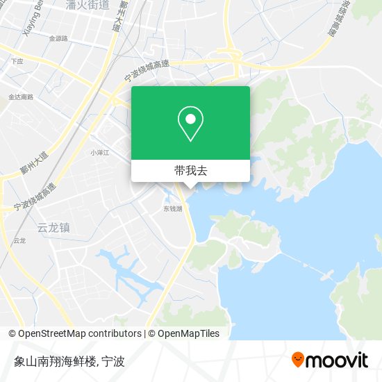 象山南翔海鲜楼地图