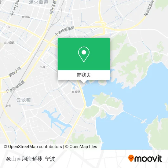 象山南翔海鲜楼地图