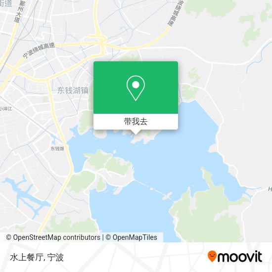 水上餐厅地图