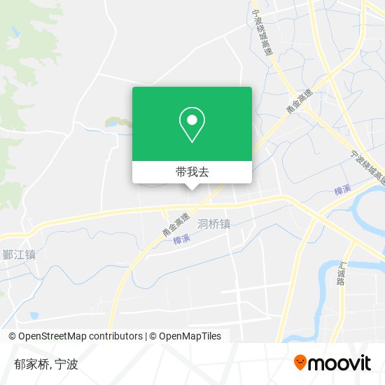 郁家桥地图