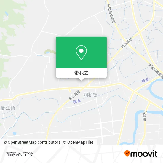 郁家桥地图
