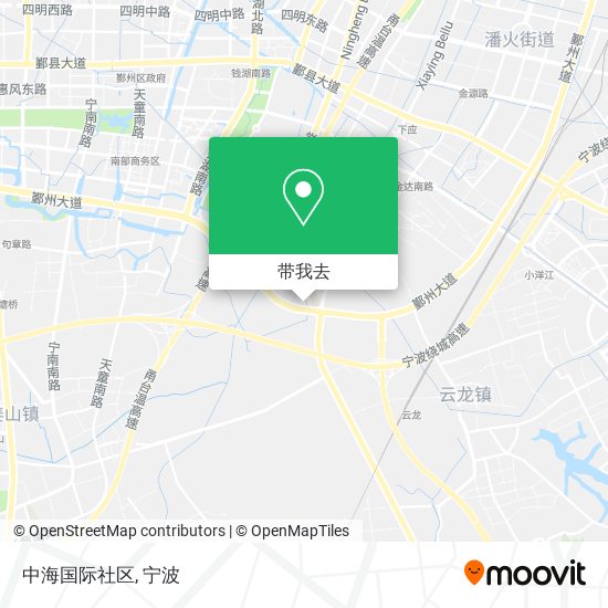 中海国际社区地图
