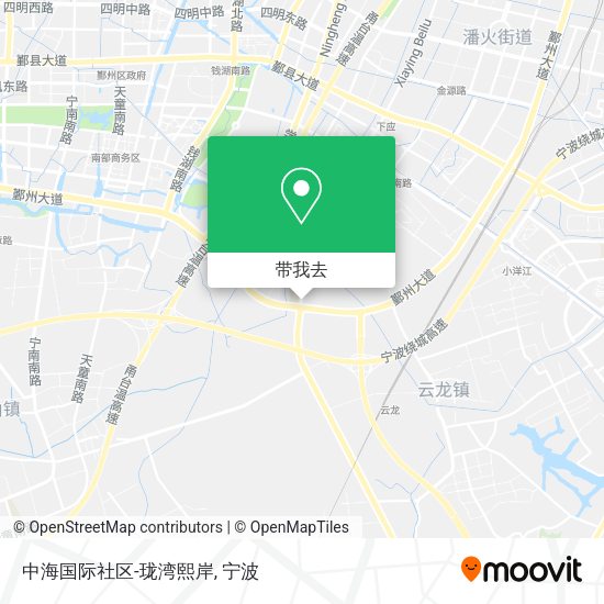 中海国际社区-珑湾熙岸地图
