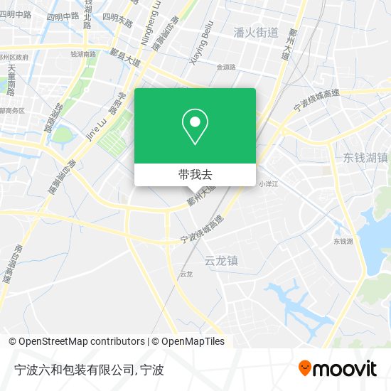 宁波六和包装有限公司地图