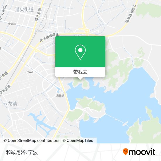 和诚足浴地图