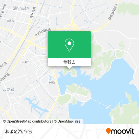 和诚足浴地图