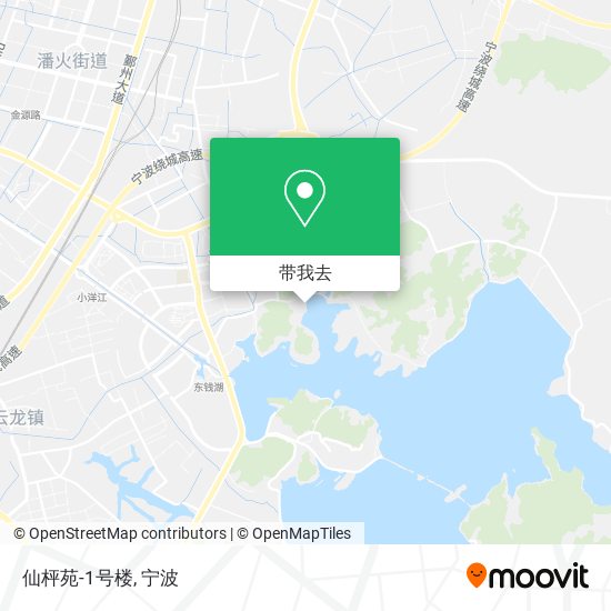 仙枰苑-1号楼地图