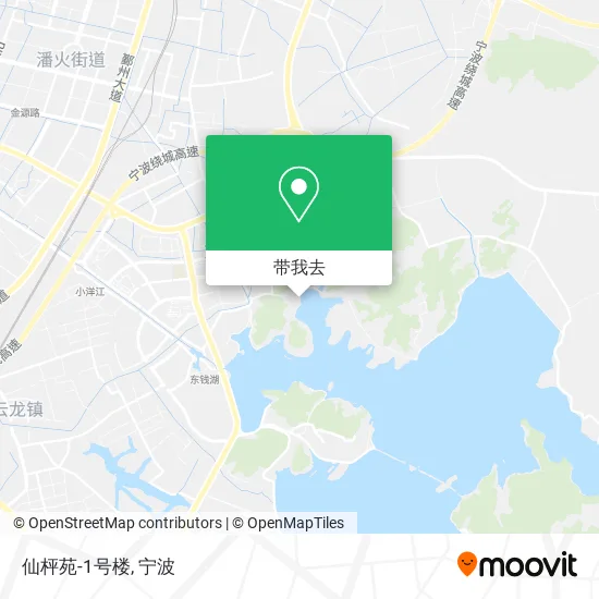 仙枰苑-1号楼地图
