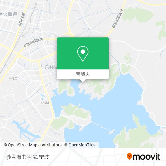 沙孟海书学院地图