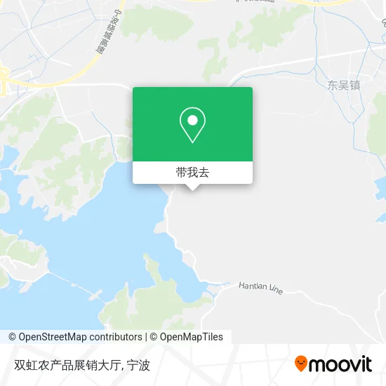双虹农产品展销大厅地图