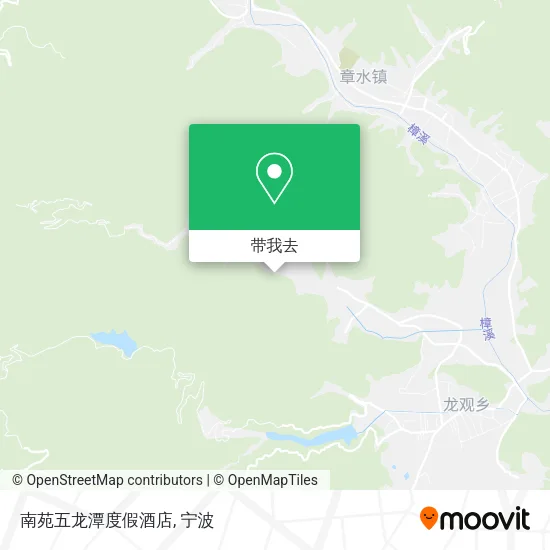 南苑五龙潭度假酒店地图
