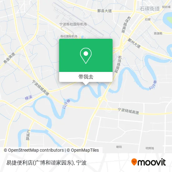 易捷便利店(广博和谐家园东)地图