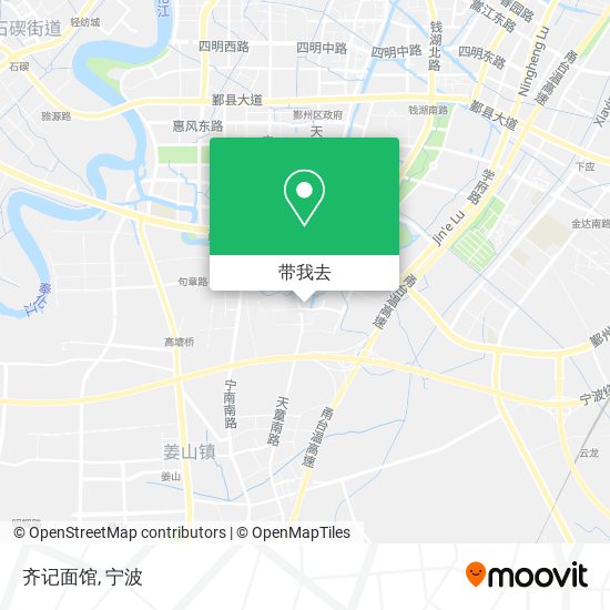 齐记面馆地图