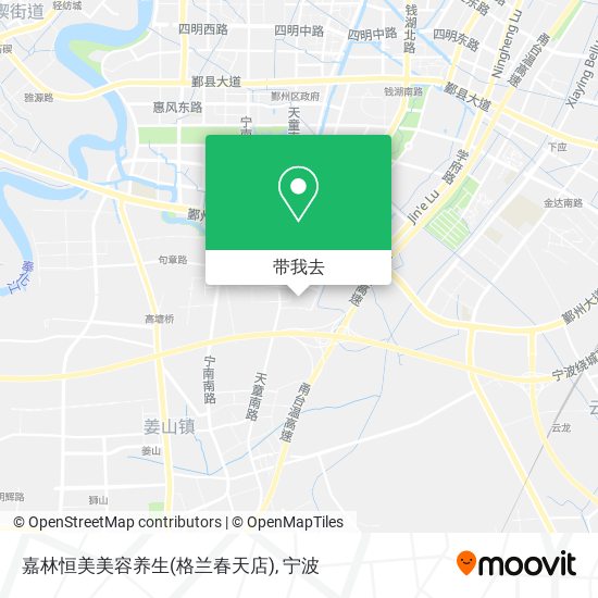 嘉林恒美美容养生(格兰春天店)地图