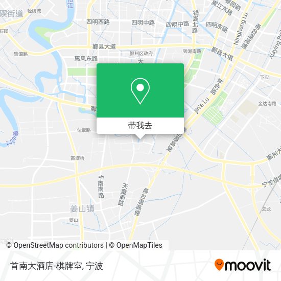 首南大酒店-棋牌室地图