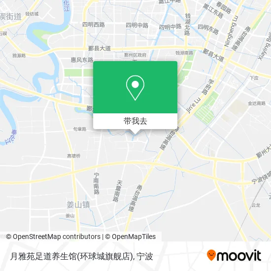 月雅苑足道养生馆(环球城旗舰店)地图